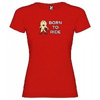 [해외]KRUSKIS Born To Ride 반팔 티셔츠 9137538660 Red