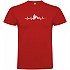 [해외]KRUSKIS Off 로드 Heartbeat 반팔 티셔츠 9137539841 Red