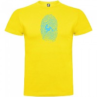 [해외]KRUSKIS Off 로드 Fingerprint 반팔 티셔츠 9137540004 Yellow
