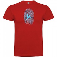 [해외]KRUSKIS 반팔 티셔츠 Off 로드 Fingerprint 9137540008 Red