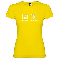 [해외]KRUSKIS 프로blem 솔루션 Play Football 반팔 티셔츠 3137538164 Yellow