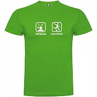 [해외]KRUSKIS 반팔 티셔츠 프로blem 솔루션 Play Football 3137538161 Green