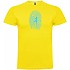 [해외]KRUSKIS Football Fingerprint 반팔 티셔츠 3137540024 Yellow