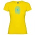 [해외]KRUSKIS Skateboarder Fingerprint 반팔 티셔츠 14137540063 Yellow
