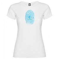 [해외]KRUSKIS Surfer Fingerprint 반팔 티셔츠 14137540070 White