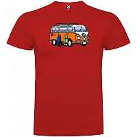 [해외]KRUSKIS Hippie Van Wakeboard 숏 슬리브 T-shirt 반팔 티셔츠 14137538618 Red