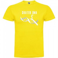 [해외]KRUSKIS Skateboard DNA 숏 슬리브 T-shirt 반팔 티셔츠 14137539670 Yellow
