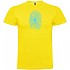 [해외]KRUSKIS Surfer Fingerprint 숏 슬리브 T-shirt 반팔 티셔츠 14137540064 Yellow