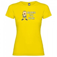 [해외]KRUSKIS Born To Run 반팔 티셔츠 6137538772 Yellow