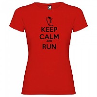 [해외]KRUSKIS Keep Calm And Run 반팔 티셔츠 6137539120 Red