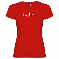 [해외]KRUSKIS Runner Heartbeat 반팔 티셔츠 6137539795 Red