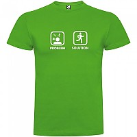 [해외]KRUSKIS 프로blem 솔루션 Run 반팔 티셔츠 6137538177 Green
