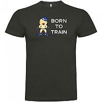 [해외]KRUSKIS Born To Train 반팔 티셔츠 7137538717 Dark Grey