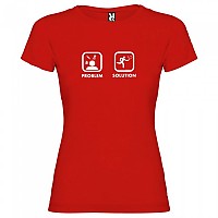 [해외]KRUSKIS 프로blem 솔루션 Smash 반팔 티셔츠 12137538194 Red