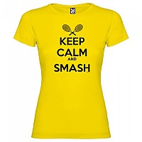 [해외]KRUSKIS Keep Calm And Smash 반팔 티셔츠 12137539136 Yellow