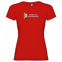 [해외]KRUSKIS 반팔 티셔츠 Born To Snowboard 5137538700 Red