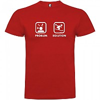 [해외]KRUSKIS 반팔 티셔츠 프로blem 솔루션 스키 5137538261 Red