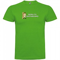 [해외]KRUSKIS 반팔 티셔츠 Born To Snowboard 5137538699 Green