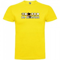 [해외]KRUSKIS 반팔 티셔츠 Be Different Snowboarding 5137538844 Yellow