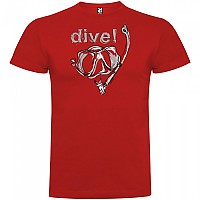 [해외]KRUSKIS Dive 반팔 티셔츠 10137537778 Red