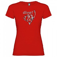 [해외]KRUSKIS Dive 반팔 티셔츠 10137537781 Red