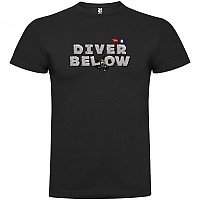 [해외]KRUSKIS Diver Below 반팔 티셔츠 10137537785 Black