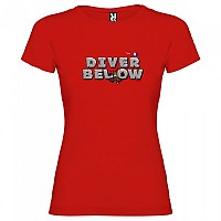 [해외]KRUSKIS Diver Below 반팔 티셔츠 10137537791 Red