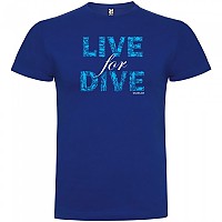 [해외]KRUSKIS Live For Dive 반팔 티셔츠 10137539280 Royal Blue
