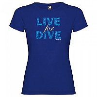 [해외]KRUSKIS Live For Dive 반팔 티셔츠 10137539282 Royal Blue