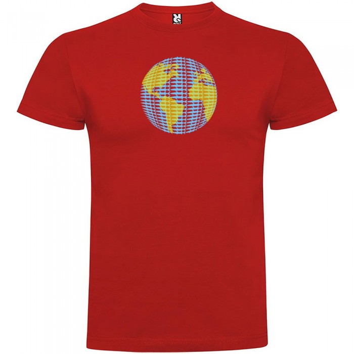 [해외]KRUSKIS Barracuda World 반팔 티셔츠 10137539313 Red