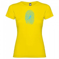 [해외]KRUSKIS Diver Fingerprint 반팔 티셔츠 10137539863 Yellow