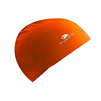 [해외]터보 좁은 고무 주니어 수영 모자 포함 Lycra 6673016 Orange