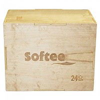 [해외]SOFTEE 블록 Wooden Plyo Box 7137567791 Wood