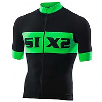 [해외]SIXS Luxury 반팔 저지 1136351206 Black / Green