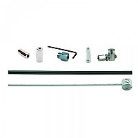 [해외]XLC 브레이크 케이블 키트 BR-X95 Roller Brake Cable/Cover Kit 1137712767 Black