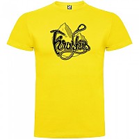 [해외]KRUSKIS 반팔 티셔츠 로고 Climb 4137718928 Yellow