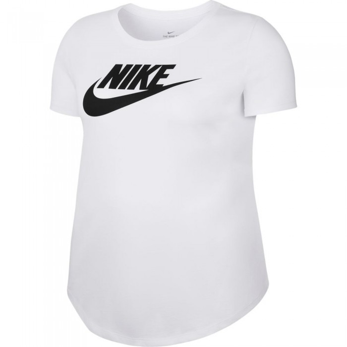 [해외]나이키 Sportswear Essential Futura Big 반팔 티셔츠 137292573 White / Black