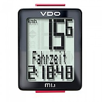[해외]VDO M1.1 WR 자전거 컴퓨터 1137771129 Black