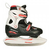 [해외]NIJDAM 조정 가능한 아이스 스케이트 Ice Hockey 14137797504 Black / Red