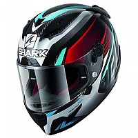 [해외]샤크 Race-R 프로 Carbon Aspy 풀페이스 헬멧 9137761203 Carbon / Red / Blue