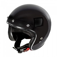 [해외]GARI 오픈 페이스 헬멧 G02X Fiberglass 9137838312 Black