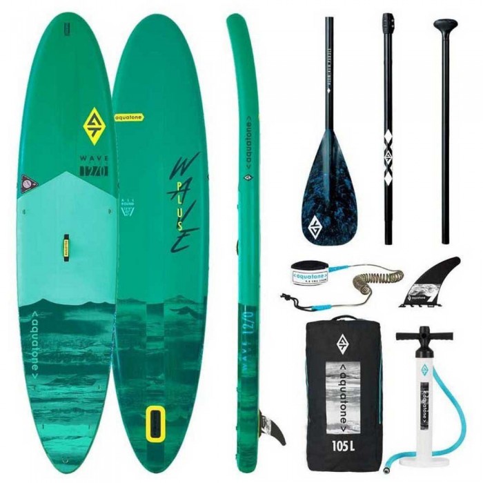 [해외]AQUATONE 풍선 패들 서핑 세트 Wave Plus 12´0´´ 14137870205 Turquoise