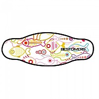 [해외]BEST DIVERS 줄자 Fish Neoprene Mask Strap Double Velcro 10137848510