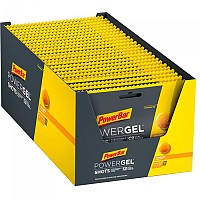 [해외]파워바 파워Gel Shot 60g 24 단위 주황색 에너지 젤 상자 4137950906 Black / Yellow