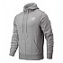 [해외]뉴발란스 Essentials Stacked 풀지퍼 스웨트셔츠 137929060 Athletic Grey