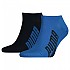 [해외]푸마 BWT Lifestyle Sneaker 양말 2 켤레 138005549 Navy / Grey / Strong Blue