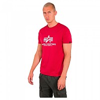 [해외]알파 인더스트리 Basic 반팔 티셔츠 138019510 Rbf Red