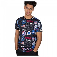 [해외]알파 인더스트리 NASA Aop 반팔 티셔츠 138020001 Black