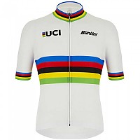[해외]산티니 저지 UCI World Champion ECO 1137962007 White
