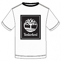 [해외]팀버랜드 Stack 로고 Regular 반팔 티셔츠 137628728 White / Black